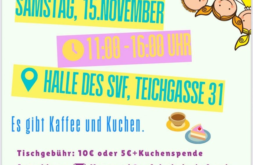 Kinderflohmarkt im SVF