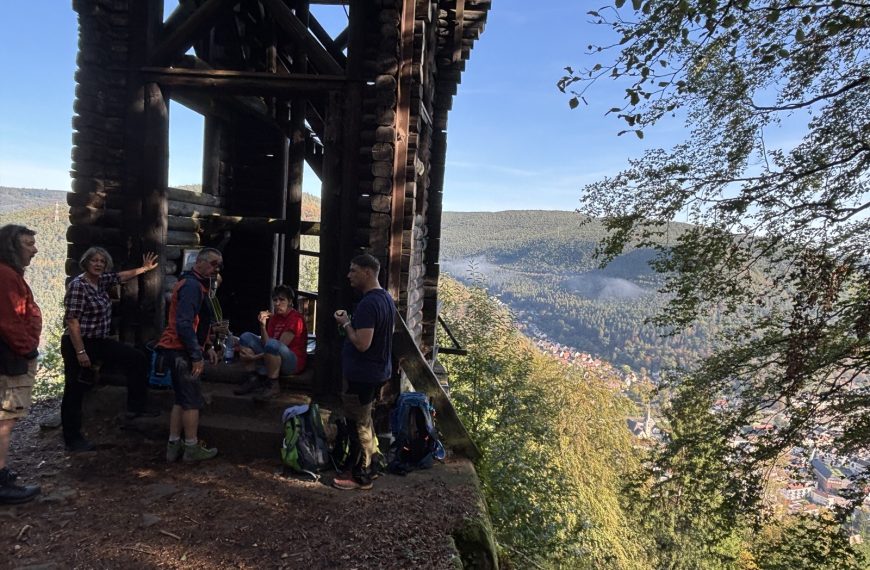 Wandern mit der Ballsportgruppe